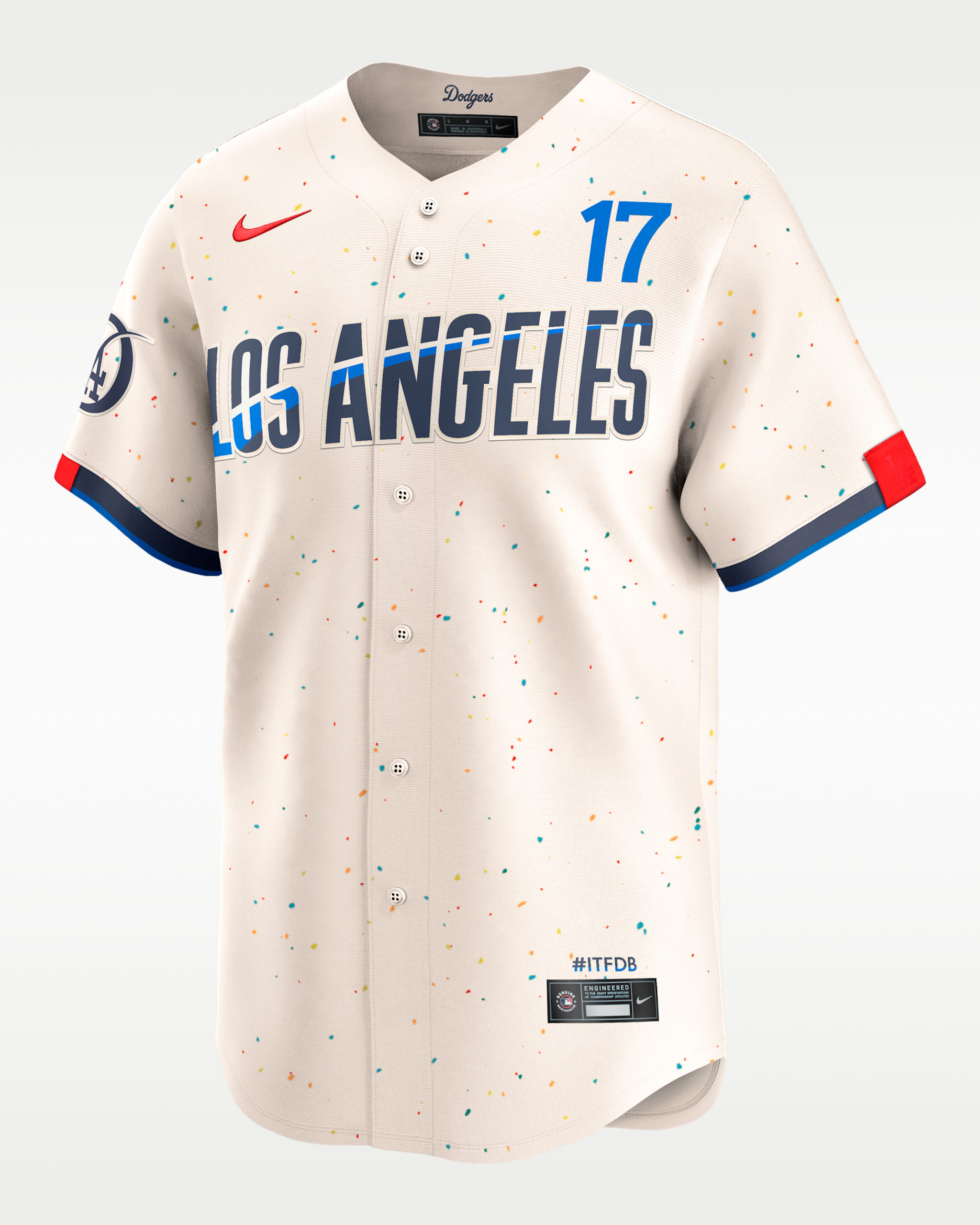 Nike Dodgers OHTANI ユニフォーム L Shohei Ohtani Los Angeles Dodgers City Connect Men's Nike Dri-FIT